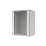LANVIEW Quick Assembly Flat pack 19 6U sieninis spintos, 19 colių, 600x450x320 mm, juoda (RWF16U45WH)