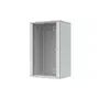 LANVIEW Quick Assembly Flat Pack 19 9U sieninis tinklo spintos korpusas, juodas, 600x464x450mm