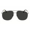 LANVIN LNV110S-045 Vyriški kvadratiniai akiniai nuo saulės juodi/pilki 60/14/145 mm