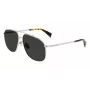 LANVIN LNV110S-045 Vyriški kvadratiniai akiniai nuo saulės juodi/pilki 60/14/145 mm