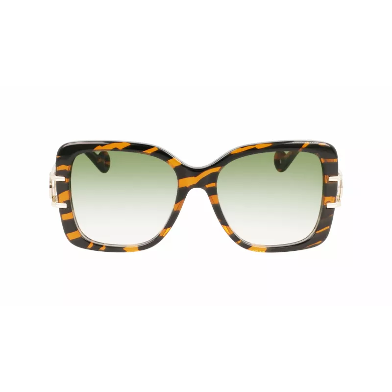 LANVIN Women's LNV624S-236 Sunglasses Havana Brown Gradient 53mm