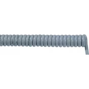 LAPP ÖLFLEX® SPIRAL 400 P spiralinis valdymo kabelis, 12 x 1 mm², pilkas, susitraukęs 500 mm / ištiestas 1500 mm 70002670