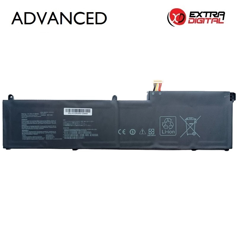 Nešiojamojo kompiuterio baterija ASUS C32N2002, 8230mAh, Extra Digital Advanced
