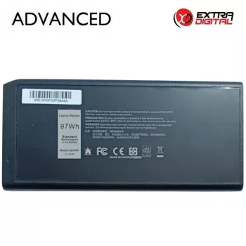 Nešiojamojo kompiuterio baterija DELL X8VWF, 97Wh, Extra Digital Advanced