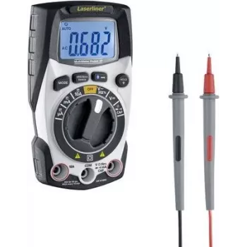 Laserliner MultiMeter Pocket XP skaitmeninis multimetras CAT III 600V CAT IV 600V 4000 rodmenų 083.036A