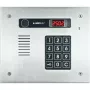 Laskomex CP-2513R INOX nerūdijančio plieno garso durų skydelis su RFID, 13 butų, horizontalus, įleidžiamas, sidabrinis