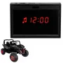 LCD muzikos skydelis automobiliui su baterija XMX603