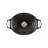 Le Creuset Signature ovalus kepimo indas 31 cm juodas emaliuotas ketus (4.7L)