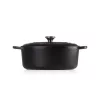 Le Creuset Signature ovalus kepimo indas 31 cm juodas emaliuotas ketus (4.7L)