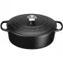Le Creuset Signature ovalus kepimo indas 31 cm juodas emaliuotas ketus (4.7L)