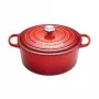 Le Creuset Signature apvalus kepimo indas 30 cm vyšninės spalvos emaliuotas ketus 7,5 l