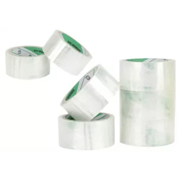 LEAN Akrilinė pakavimo juosta Transparent 48mm x 50 jardų