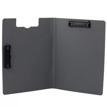 LEAN Board with Cover Two Clips A4 Plastic Green
