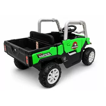 LEAN CARS 4x4 akumuliatorinis važinėjamas automobilis GTS2299-H 24V žalias