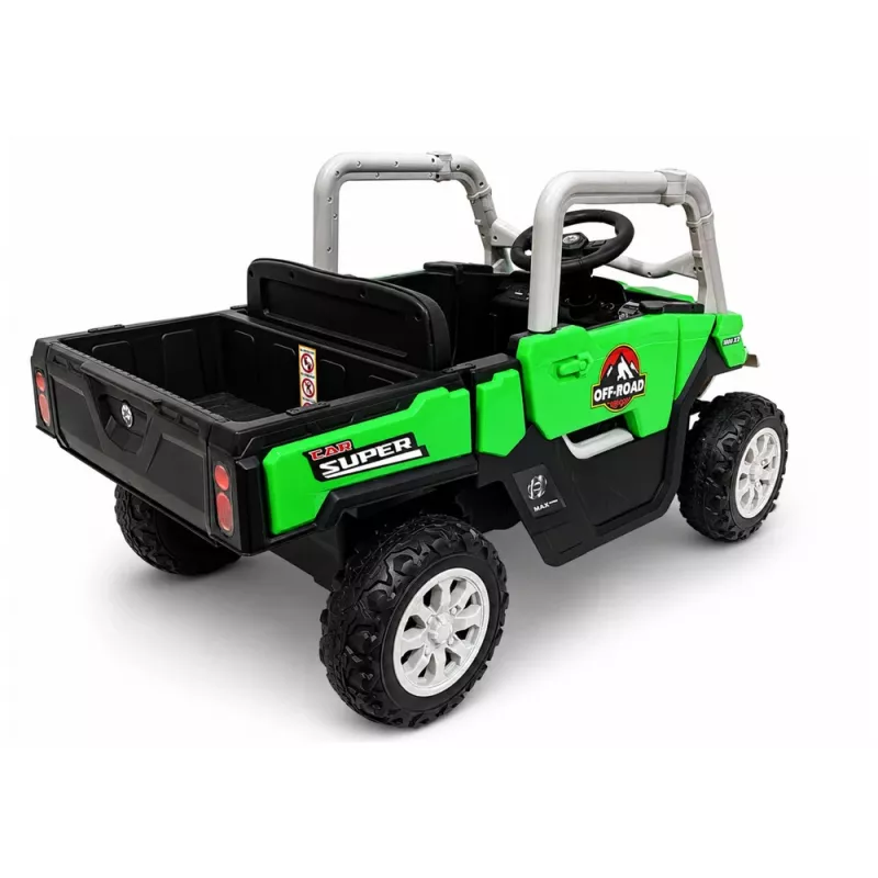 LEAN CARS 4x4 akumuliatorinis važinėjamas automobilis GTS2299-H 24V žalias