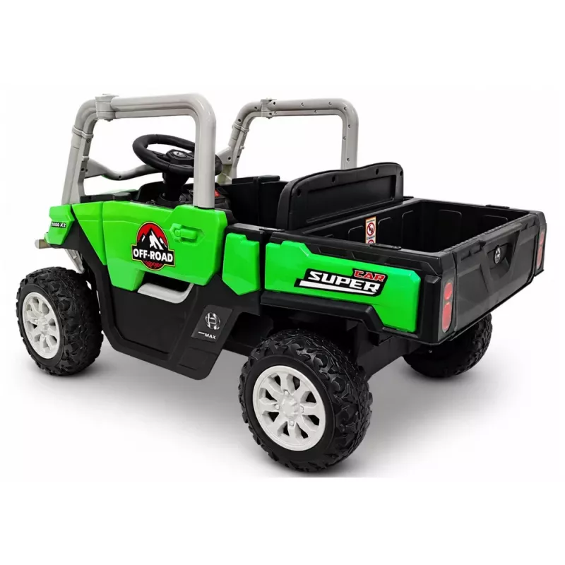 LEAN CARS 4x4 akumuliatorinis važinėjamas automobilis GTS2299-H 24V žalias