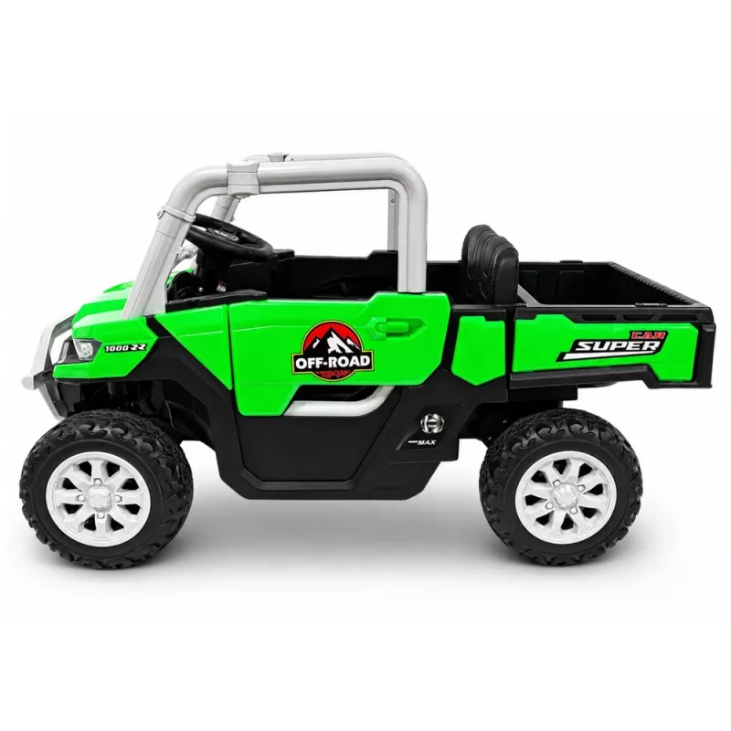 LEAN CARS 4x4 akumuliatorinis važinėjamas automobilis GTS2299-H 24V žalias