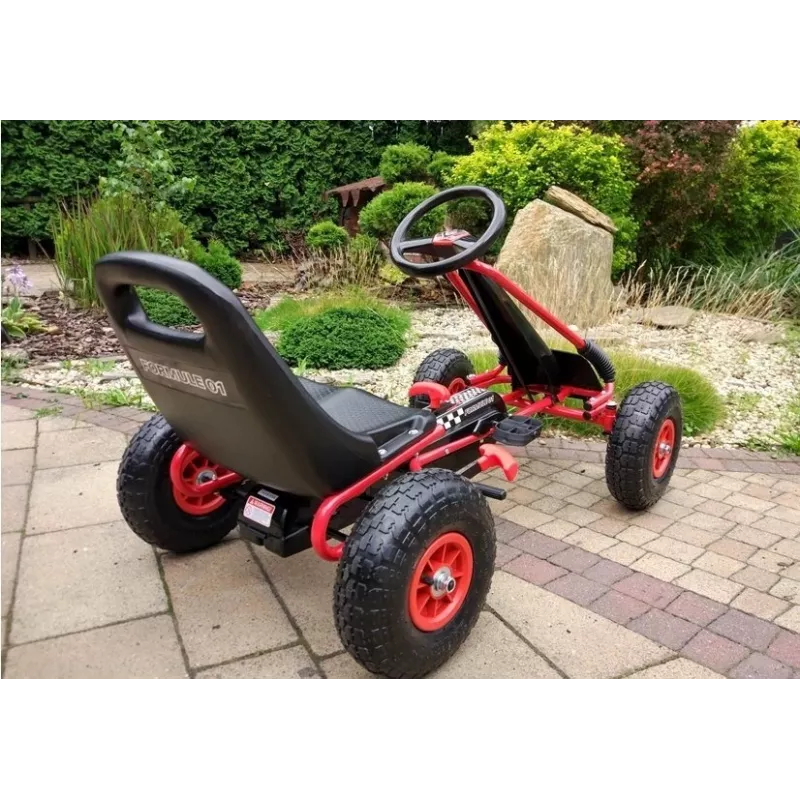 LEAN CARS A-15 GO KART Red