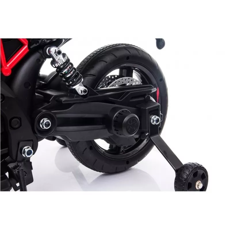 LEAN CARS Aprilia A007 Electric Ride On Motorbike Black