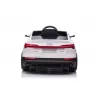 LEAN CARS Audi E-Tron elektrinis automobilis vaikams baltas QLS-6688 su LED žibintais ir MP3 grotuvu