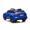 LEAN CARS Audi RS6 BRD-2118 baterijomis varoma transporto priemonė mėlyna