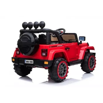 LEAN CARS Battery Car Jeep BRD-7588 Red 4x4 7408