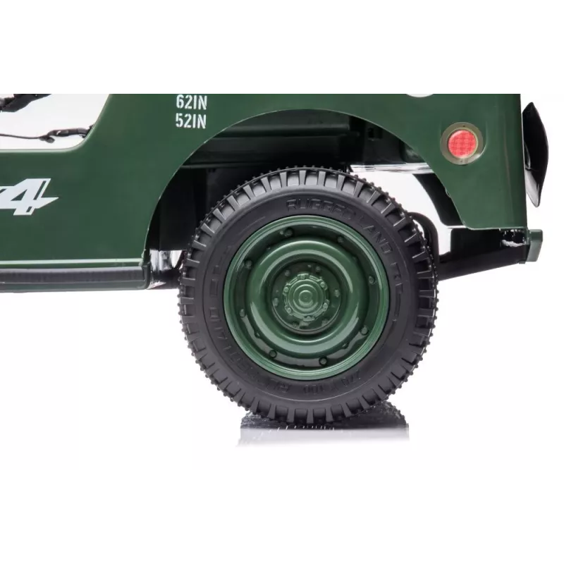 LEAN CARS Battery Car JH-103 Army Green 4x4