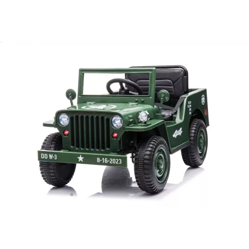 LEAN CARS Battery Car JH-103 Army Green 4x4