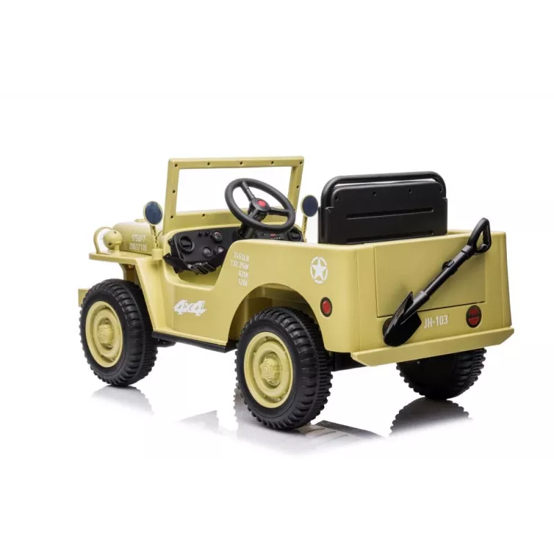 LEAN CARS Battery Car JH-103 Khaki 4x4