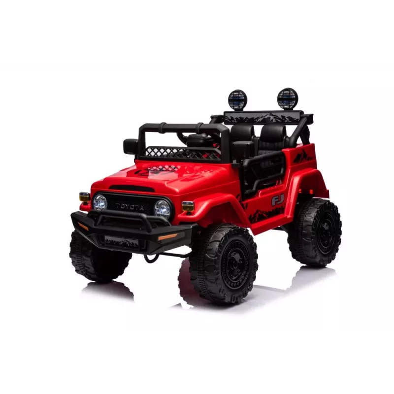 LEAN CARS Battery Car Toyota FJ Red 4x4 15763