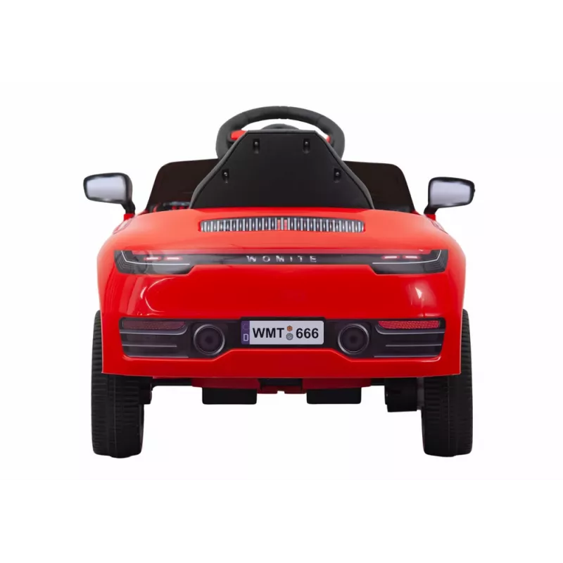 LEAN CARS Battery Car WMT-666 Red