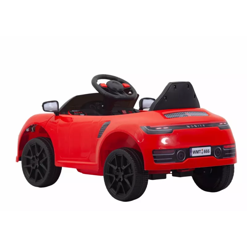 LEAN CARS Battery Car WMT-666 Red
