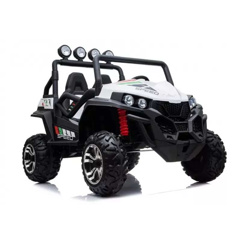 LEAN CARS Battery Operated Buggy S2588 White