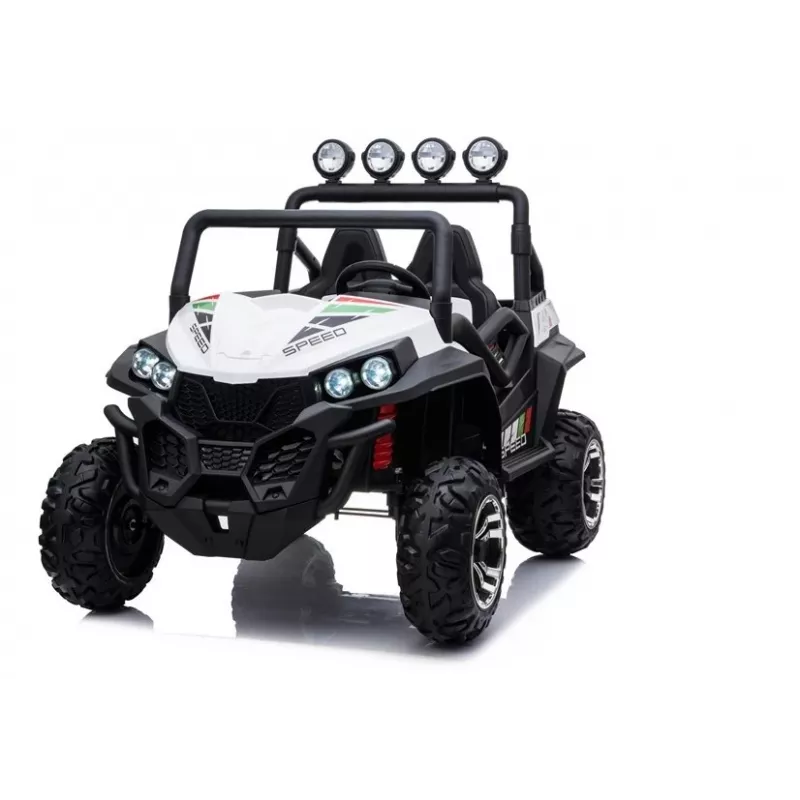 LEAN CARS Battery Operated Buggy S2588 White