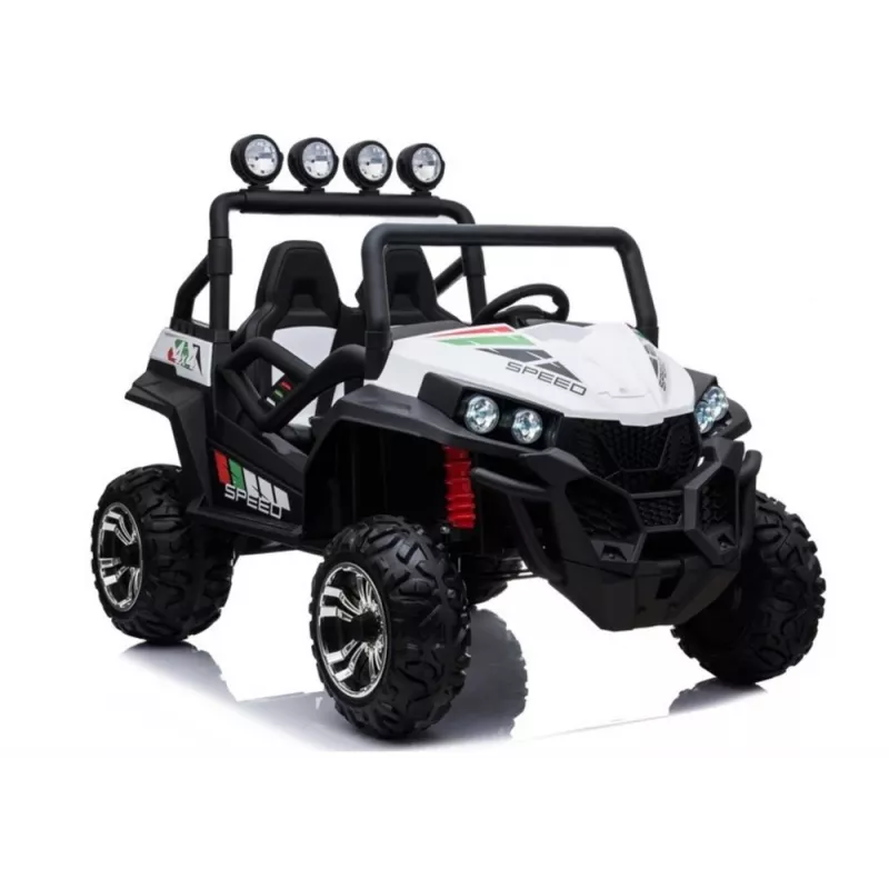 LEAN CARS Battery Operated Buggy S2588 White