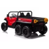 LEAN CARS Battery Operated Vehicle 6 Wheels XB-1038A 4x4 24V Red