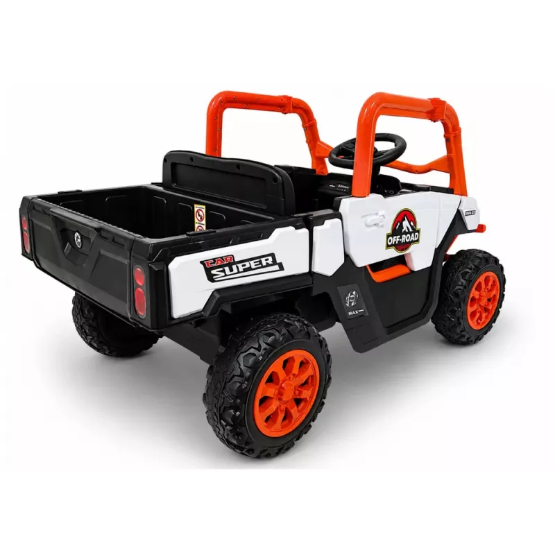 LEAN CARS baterijomis varomas 4x4 automobilis GTS2299-H 24V oranžinis