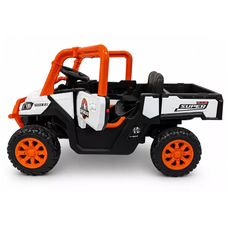 LEAN CARS baterijomis varomas 4x4 automobilis GTS2299-H 24V oranžinis
