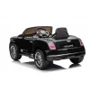 LEAN CARS Bentley Mulsanne elektrinis automobilis vaikams su akumuliatoriumi, 12V, blizgiai juodas, nuotolinio valdymo pultas, MP3, LED žibintai, EVA ratai, 3-6 metams, max 30 kg