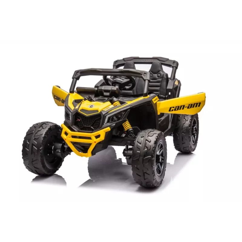 LEAN CARS baterijomis varomas bugis Can-am DK-CA003 geltonas