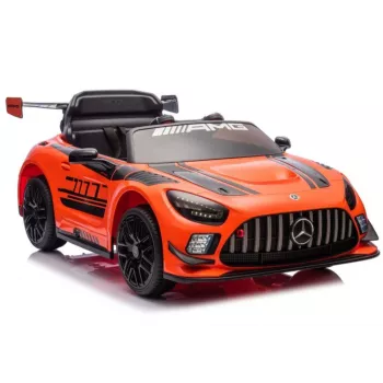 LEAN CARS baterijomis varomas automobilis Mercedes AMG GT3 oranžinis