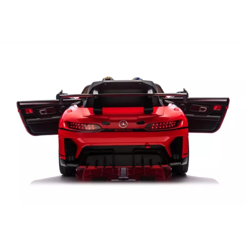 LEAN CARS baterijomis varomas automobilis Mercedes AMG GT3 raudonas