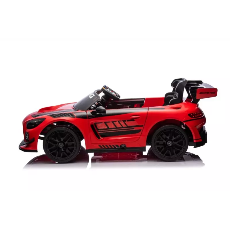 LEAN CARS baterijomis varomas automobilis Mercedes AMG GT3 raudonas