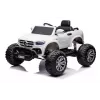 LEAN CARS baterijomis varomas automobilis Mercedes DK-MT950 4x4 baltas