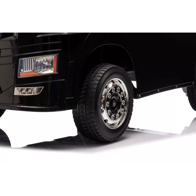 LEAN CARS Scania 500R HL698 juodas 4x4 elektrinis automobilis
