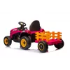 LEAN CARS Battery-Powered Tractor BBH-030 Pink