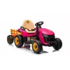 LEAN CARS Battery-Powered Tractor BBH-030 Pink