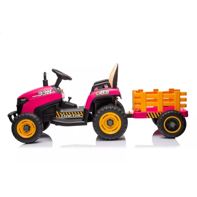 LEAN CARS Battery-Powered Tractor BBH-030 Pink