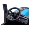 LEAN CARS Baterinis traktorius A011 24V Mėlynas – Važinėjamas žaislas su 2x200W varikliais, Nuotolinio valdymo pulteliu, LED lemputėmis, Bluetooth