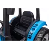 LEAN CARS Baterinis traktorius A011 24V Mėlynas – Važinėjamas žaislas su 2x200W varikliais, Nuotolinio valdymo pulteliu, LED lemputėmis, Bluetooth